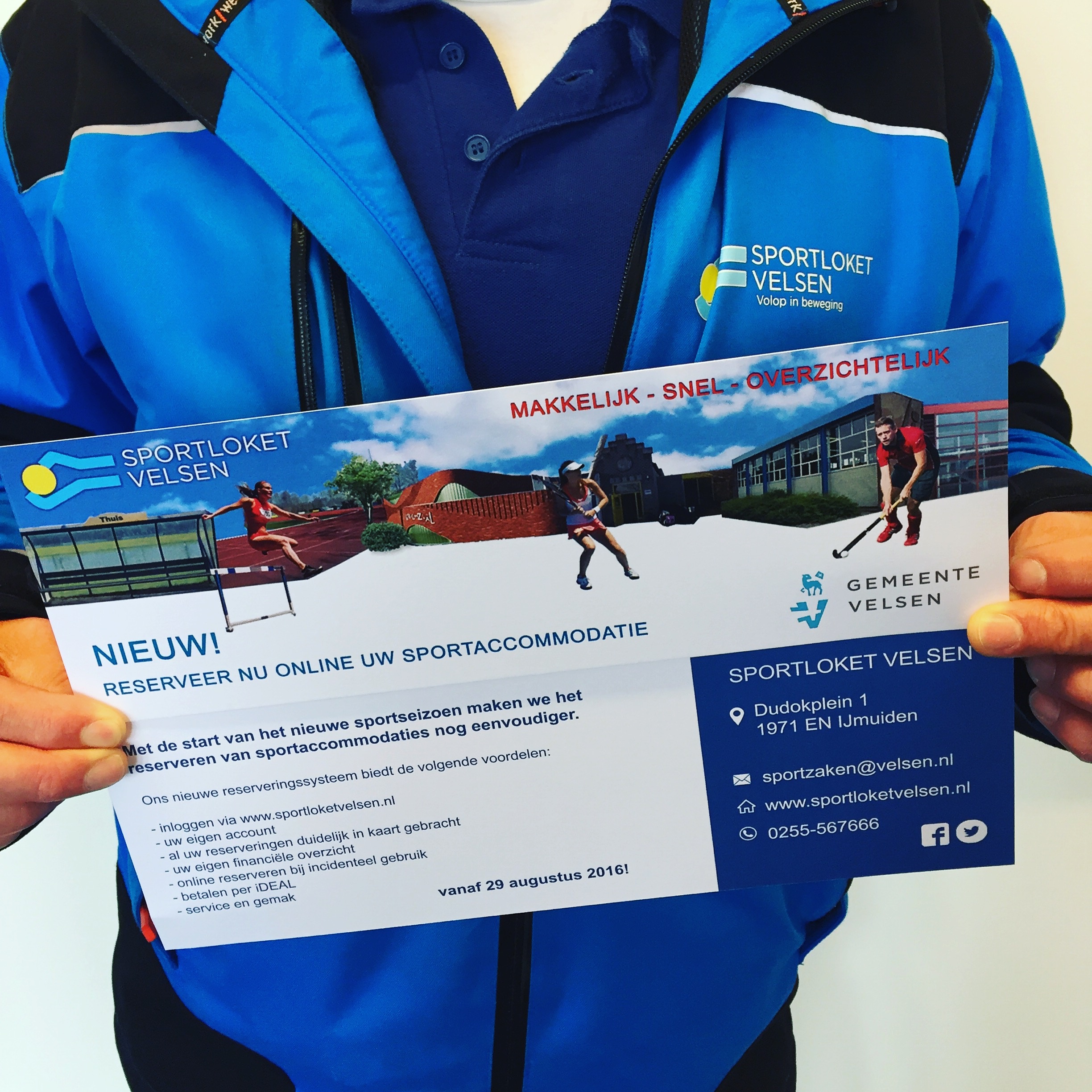 Nieuw online reserveren!